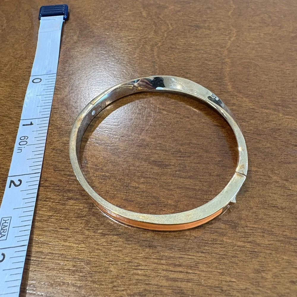 Kate Spade Orange Enamel Bangle